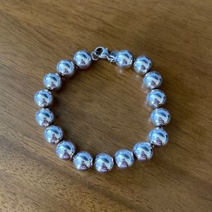Tiffany Ball bracelet in silver 10mm, 7 inch